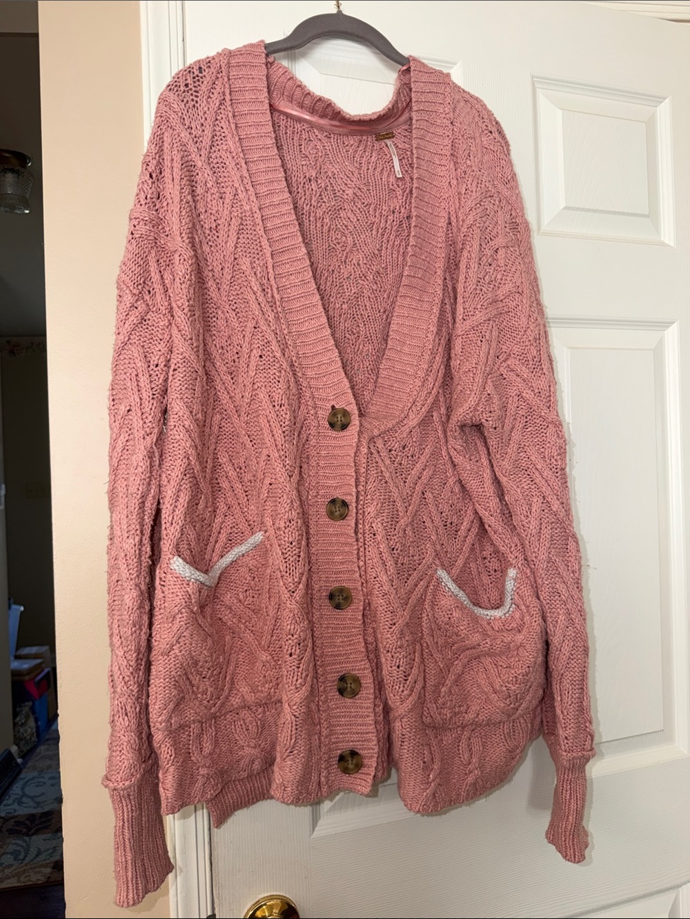 Free People Oversized Cardigan